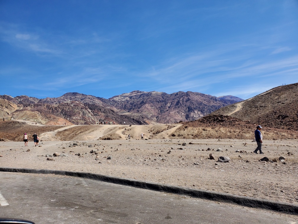 DT Caching Trip-003-2022-03-13 People at Bad Water (Lowest Point in US)